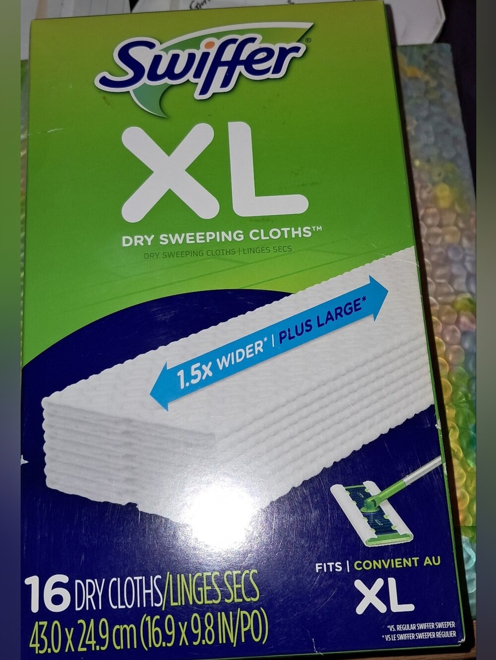 SWIFFER XL DRY SWEEPING CLOTHS